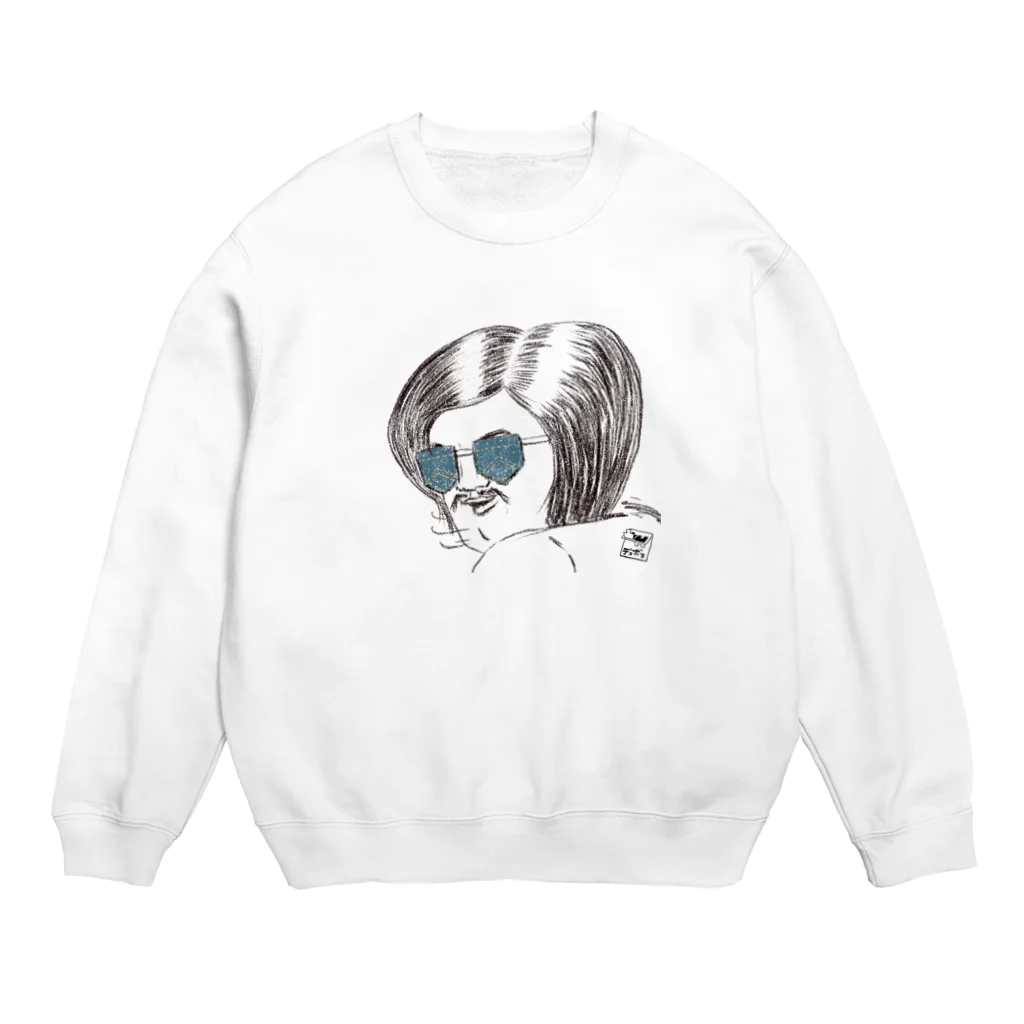 凸凹ショップの眩しい君は、デニム越しに… Crew Neck Sweatshirt