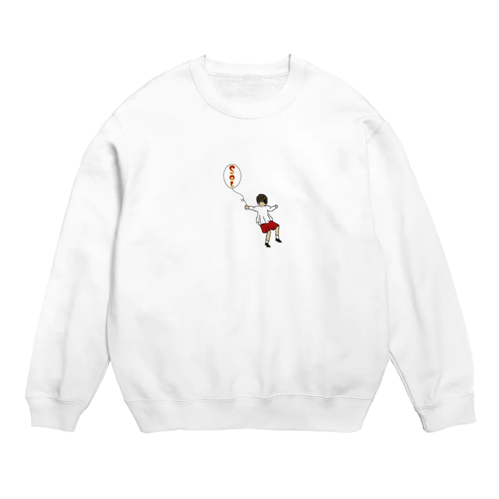 SOLのBalloon Girl Crew Neck Sweatshirt