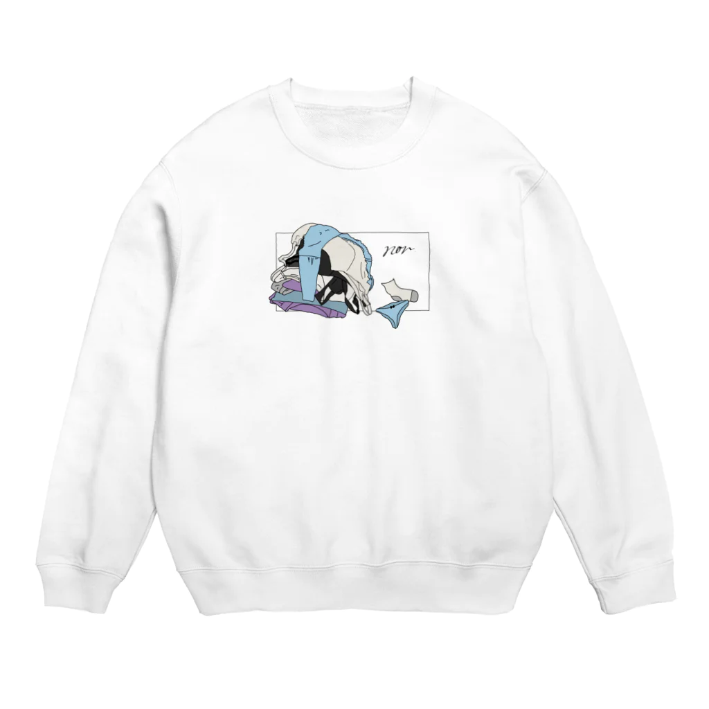 n o n . (ノン.)のsentakumono. Crew Neck Sweatshirt