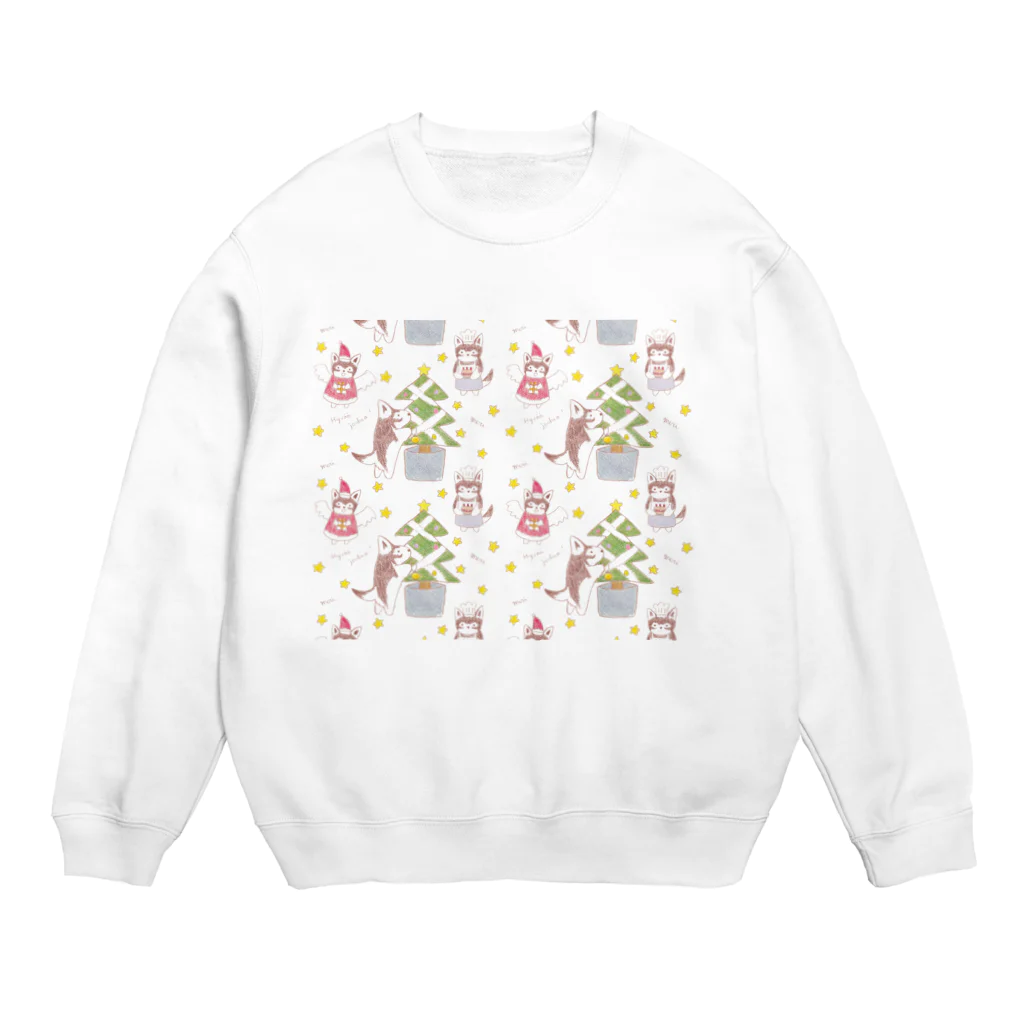 meri.のめりちゃんのクリスマス🎄 Crew Neck Sweatshirt