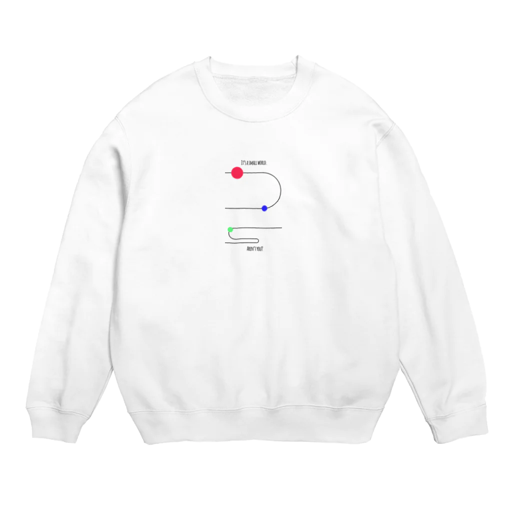 wagyuchanの小さな世界 Crew Neck Sweatshirt