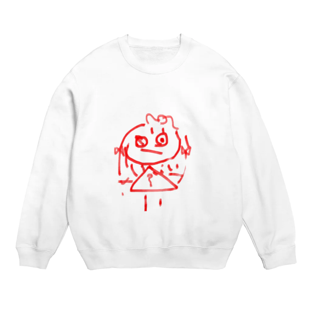 ra-men_de_ODの貧血少女 Crew Neck Sweatshirt