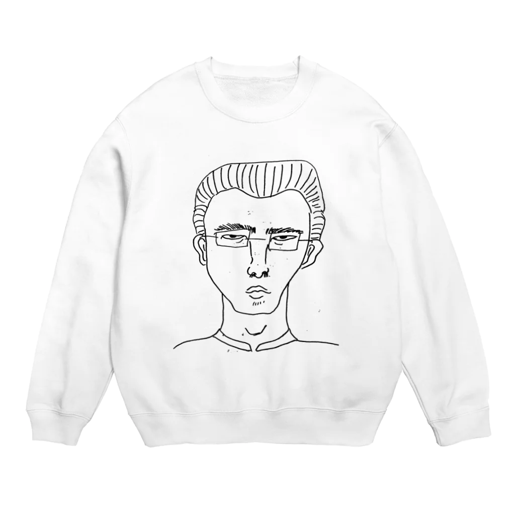 おじさん＆おじさんの犯罪者 Crew Neck Sweatshirt