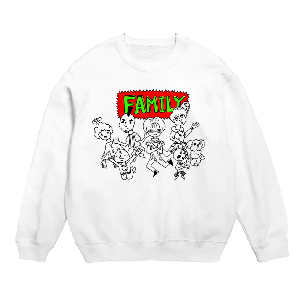 齊藤健太のファミリーマイラブ Crew Neck Sweatshirt