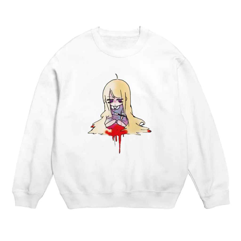 CODAZZLEの愛されたかったちゃん Crew Neck Sweatshirt