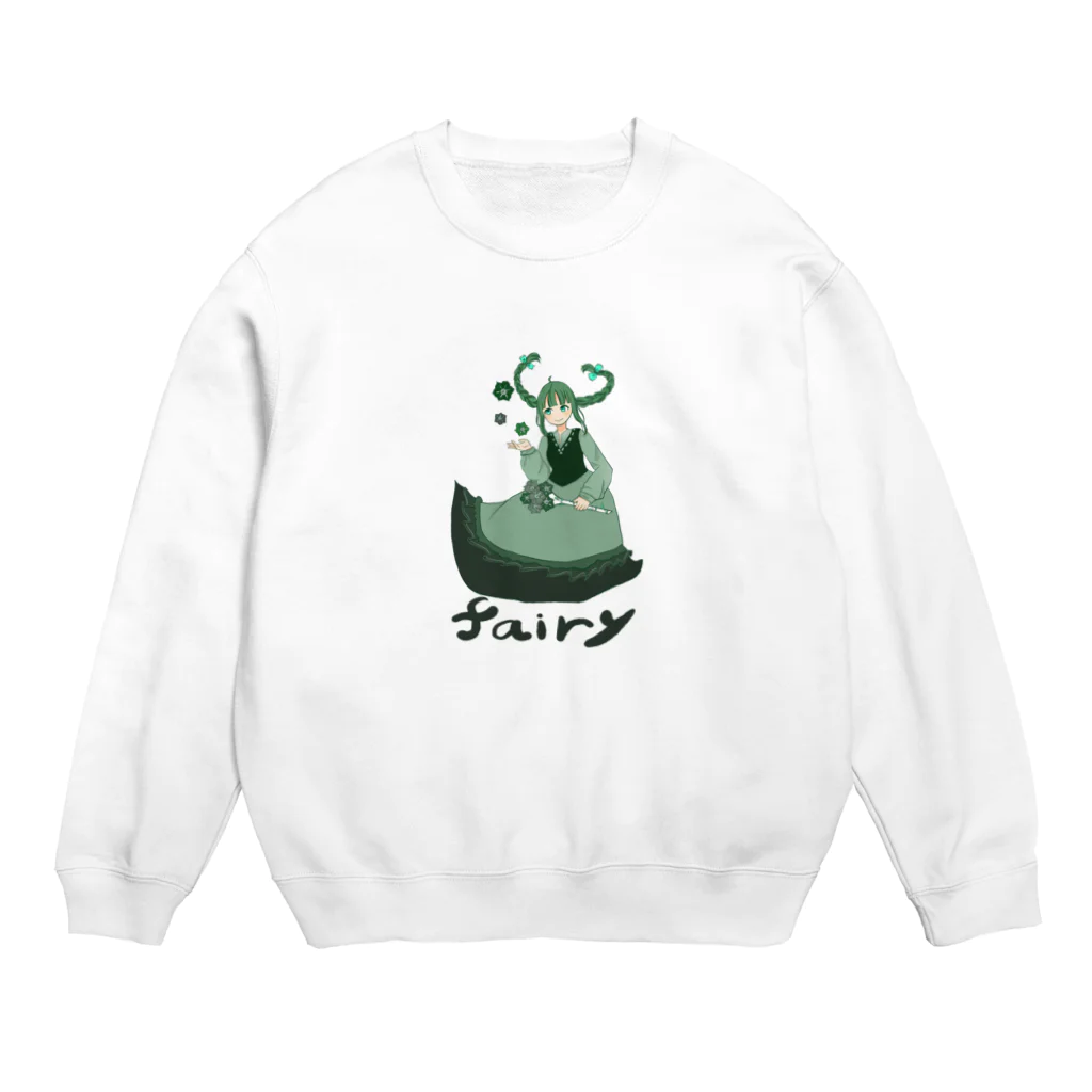 r_tの緑の妖精 Crew Neck Sweatshirt