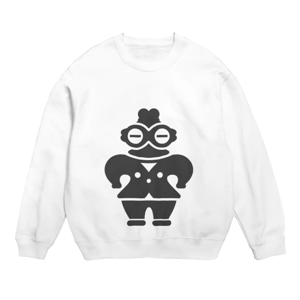 面白・お得情報局のどぐーくん Crew Neck Sweatshirt