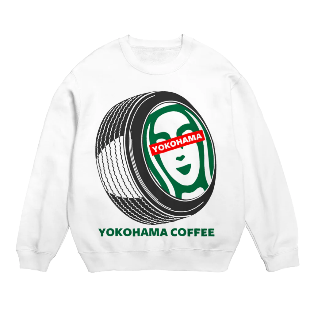 moCoのYOKOHAMA COFFEE スウェット