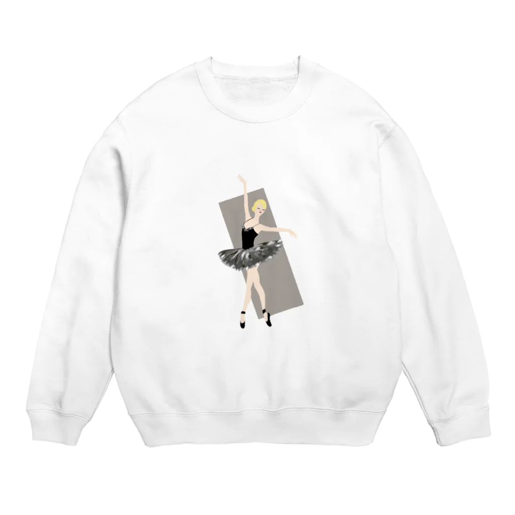 すずぼうのバレリーナ Crew Neck Sweatshirt