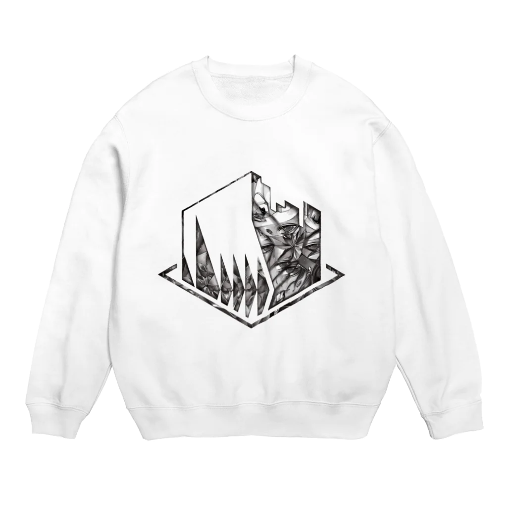 栄免建設のAyakaコラボロゴ Crew Neck Sweatshirt