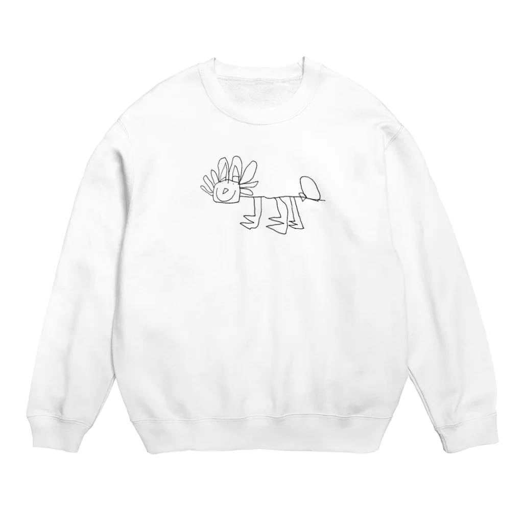 gon 's familyのやさしいトリケラトプス Crew Neck Sweatshirt