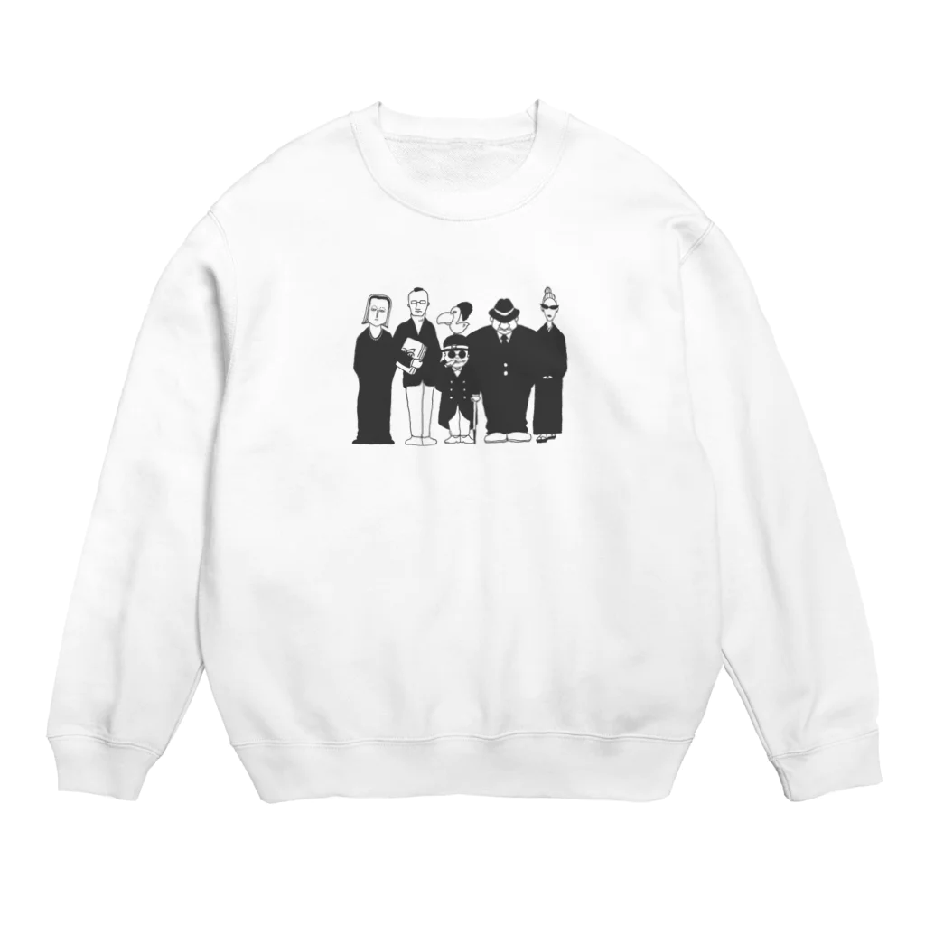 ピッグせんすいかんの悪い奴ら Crew Neck Sweatshirt