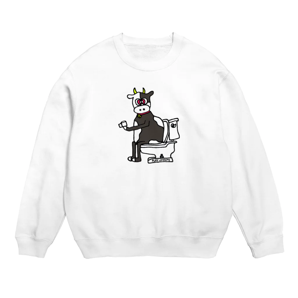 PLAY clothingのTOILET COW ① Crew Neck Sweatshirt