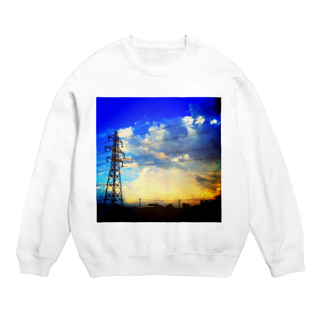 cntygswのrainbow Crew Neck Sweatshirt