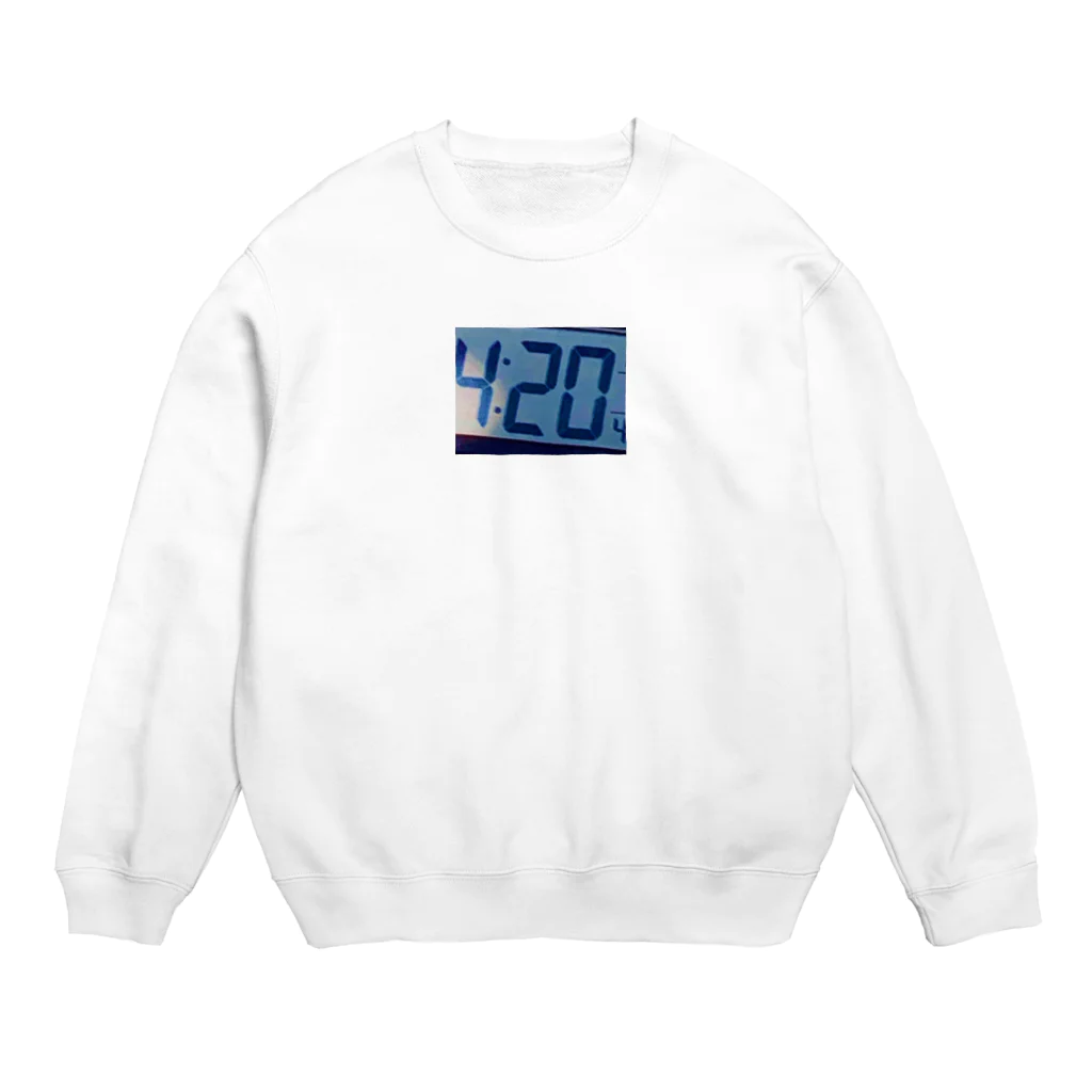 カエルさんの4:20 Crew Neck Sweatshirt