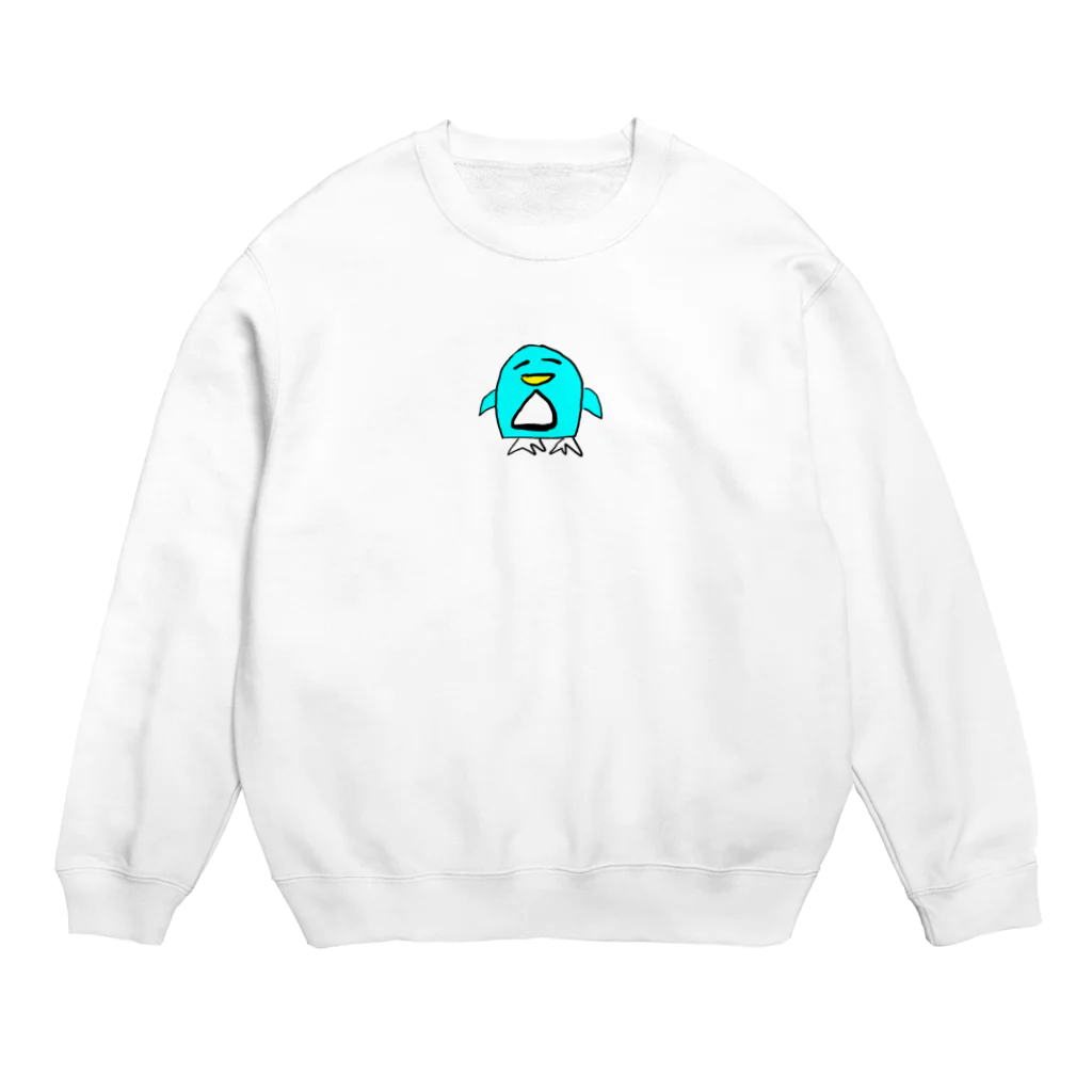 ゆるかわ動物園のペンギンくん Crew Neck Sweatshirt