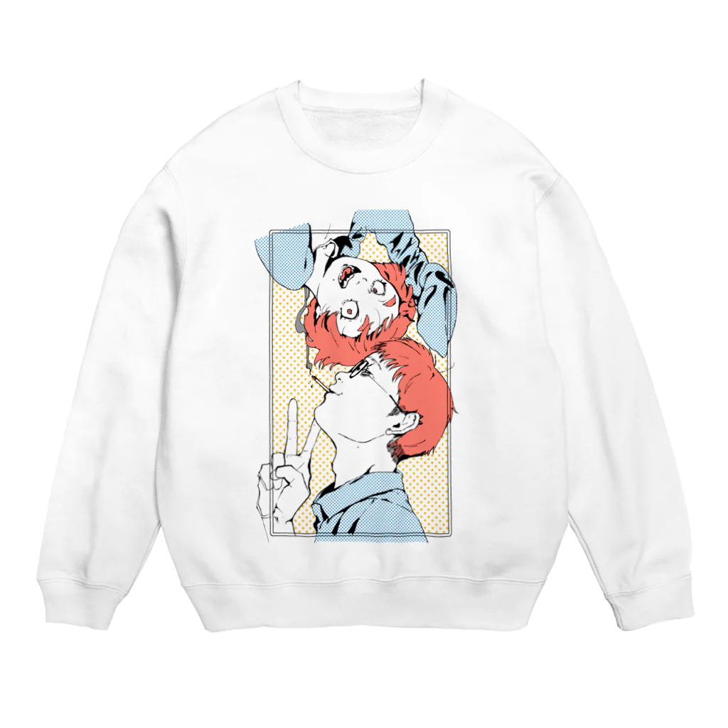 雨のち花束の小林病院2 Crew Neck Sweatshirt