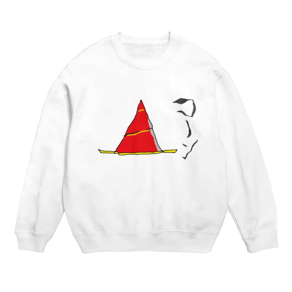 水草のコーン Crew Neck Sweatshirt