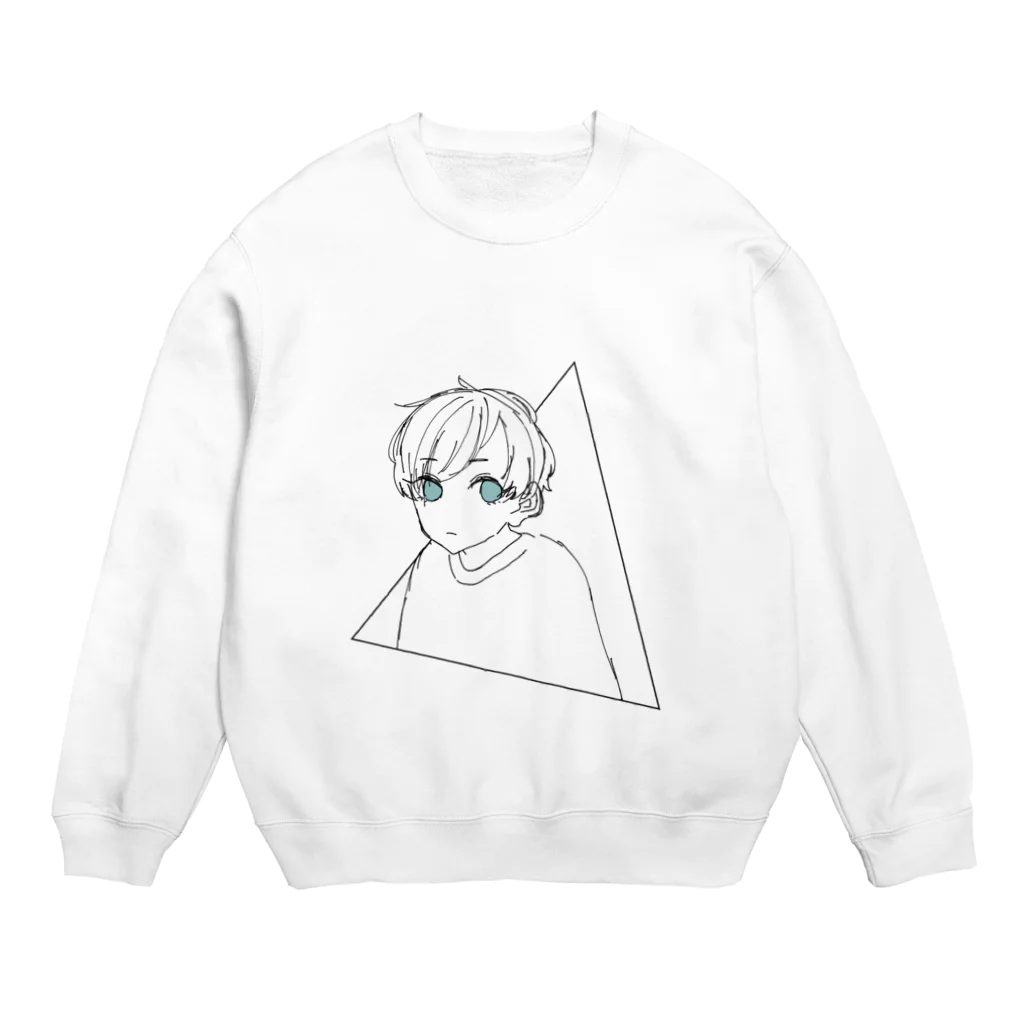 ムメイの型にとらわれる系女子 Crew Neck Sweatshirt