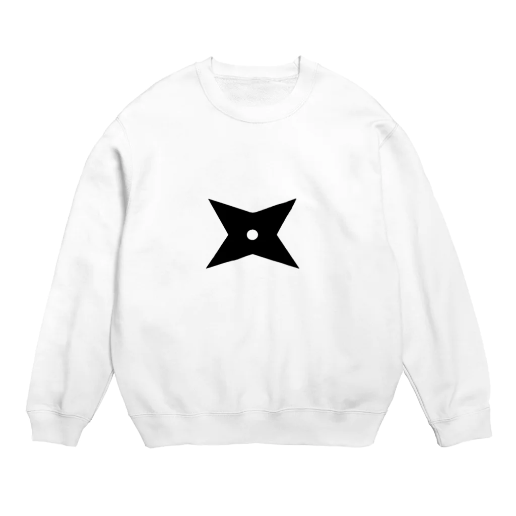 ヒガンバナの手裏剣 Crew Neck Sweatshirt