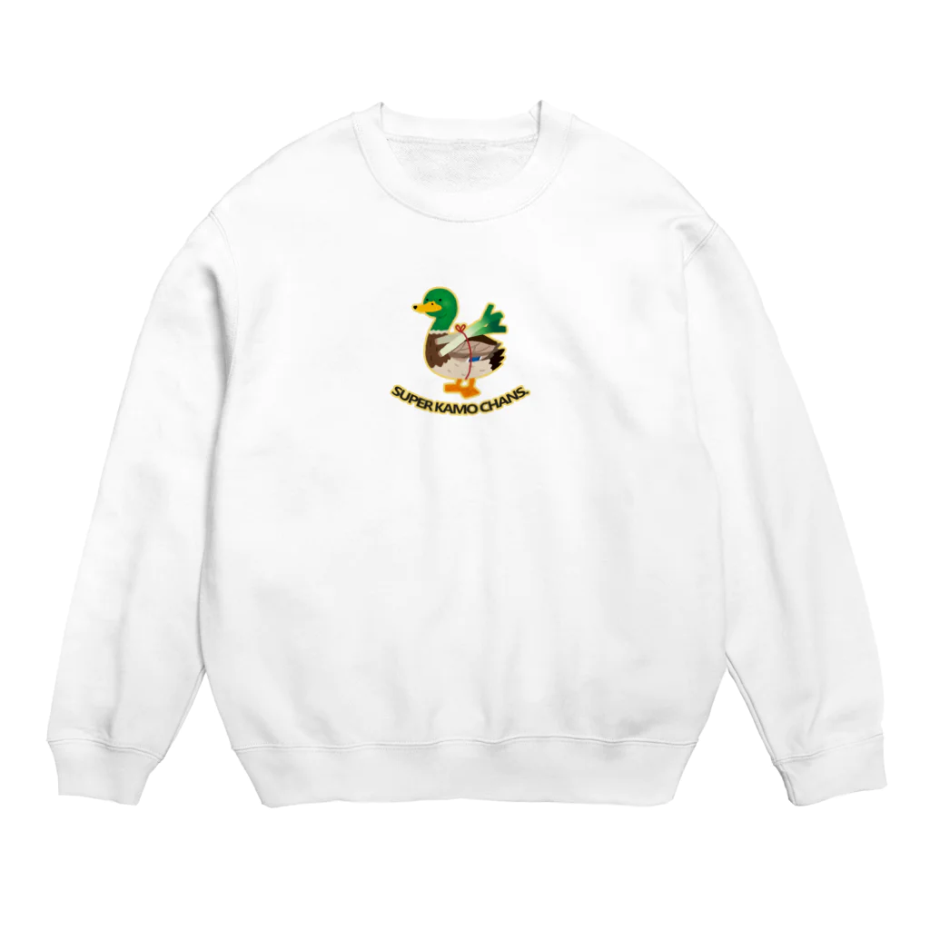 ネットワークビジネス専門店のスーパー鴨ちゃんず Crew Neck Sweatshirt