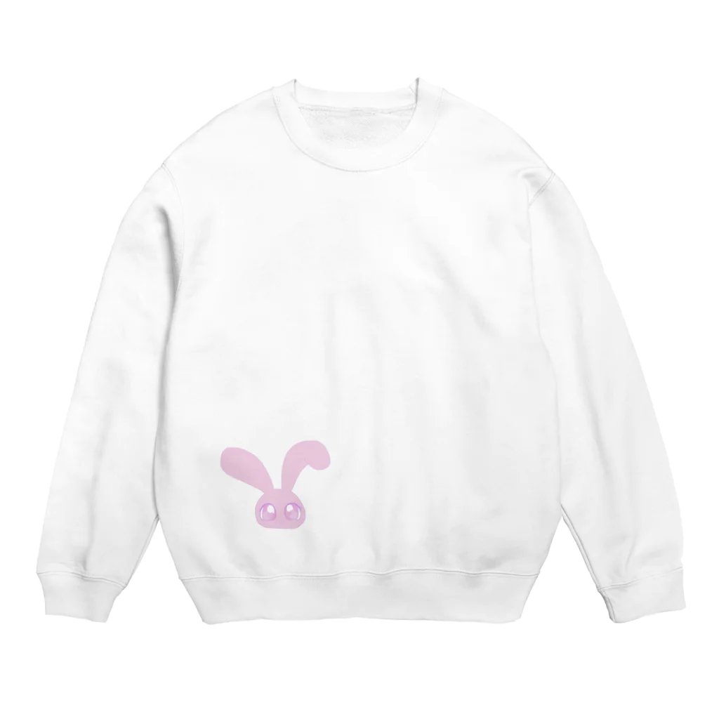 moca🌼のmoca.うさちゃん Crew Neck Sweatshirt