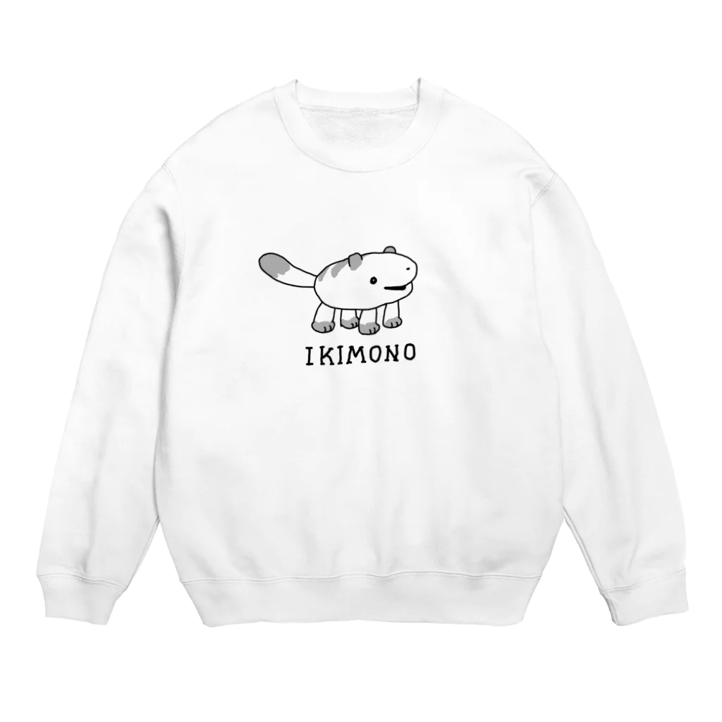 溶解人間のいきもの Crew Neck Sweatshirt