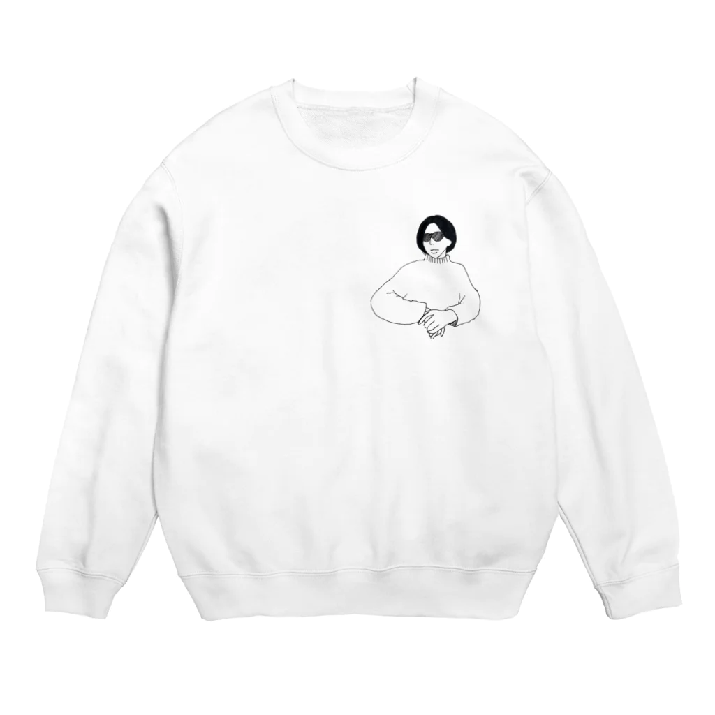 名前募集の澁澤◯彦 Crew Neck Sweatshirt