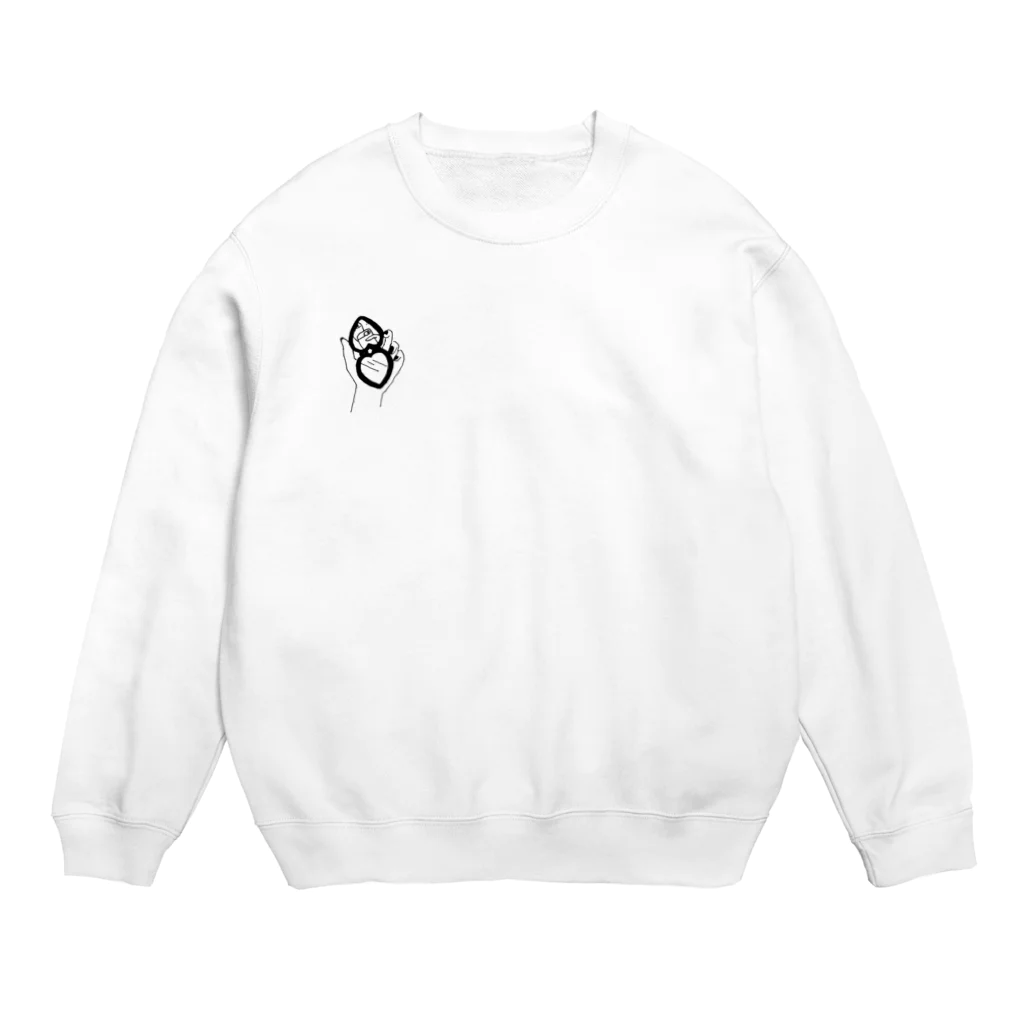 名前募集のコンパクトミラー Crew Neck Sweatshirt