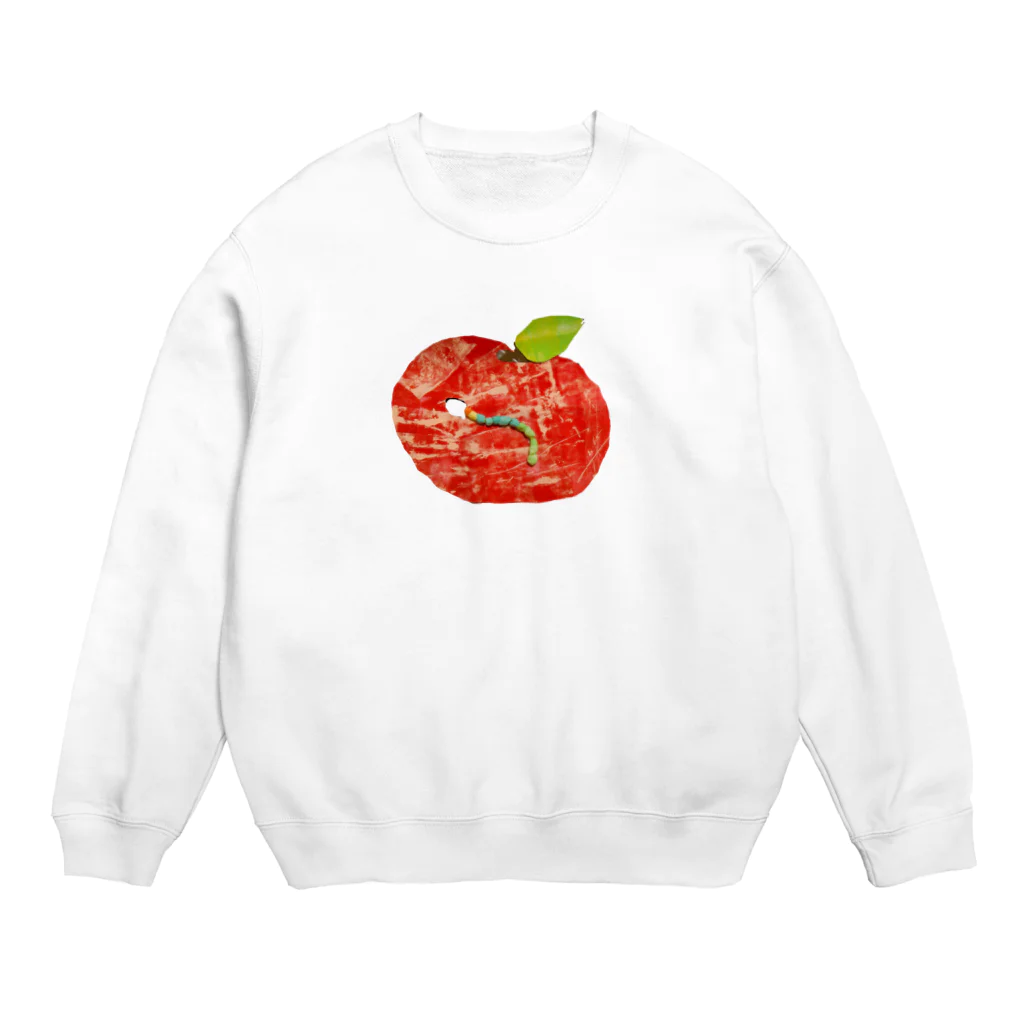 マフィンのはらぺこあおむし Crew Neck Sweatshirt