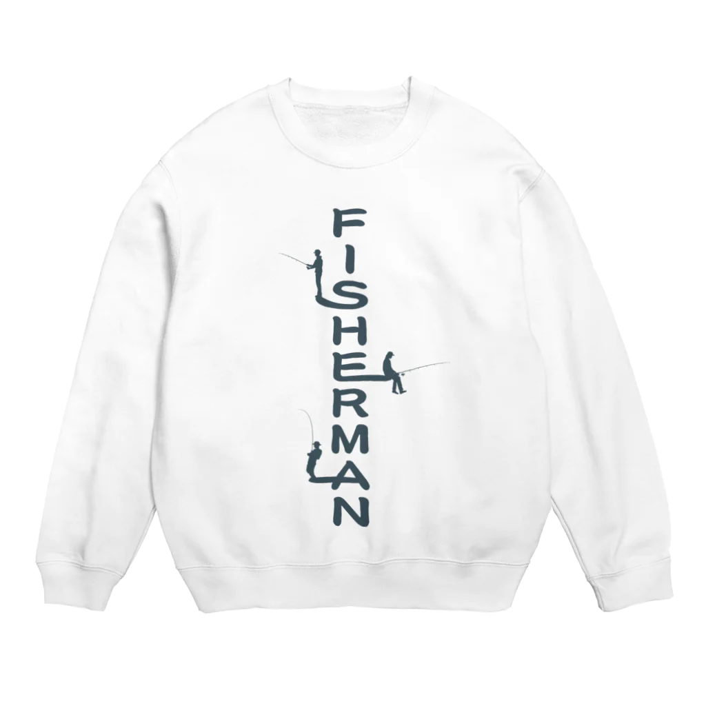 ryoheitatsunokiのFISHERMANシリーズ Crew Neck Sweatshirt