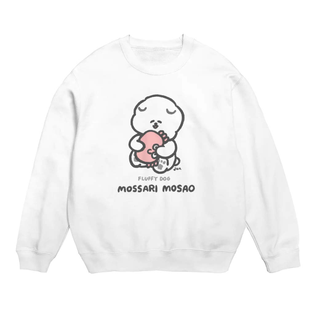 じゅんのもさおとカニさん Crew Neck Sweatshirt