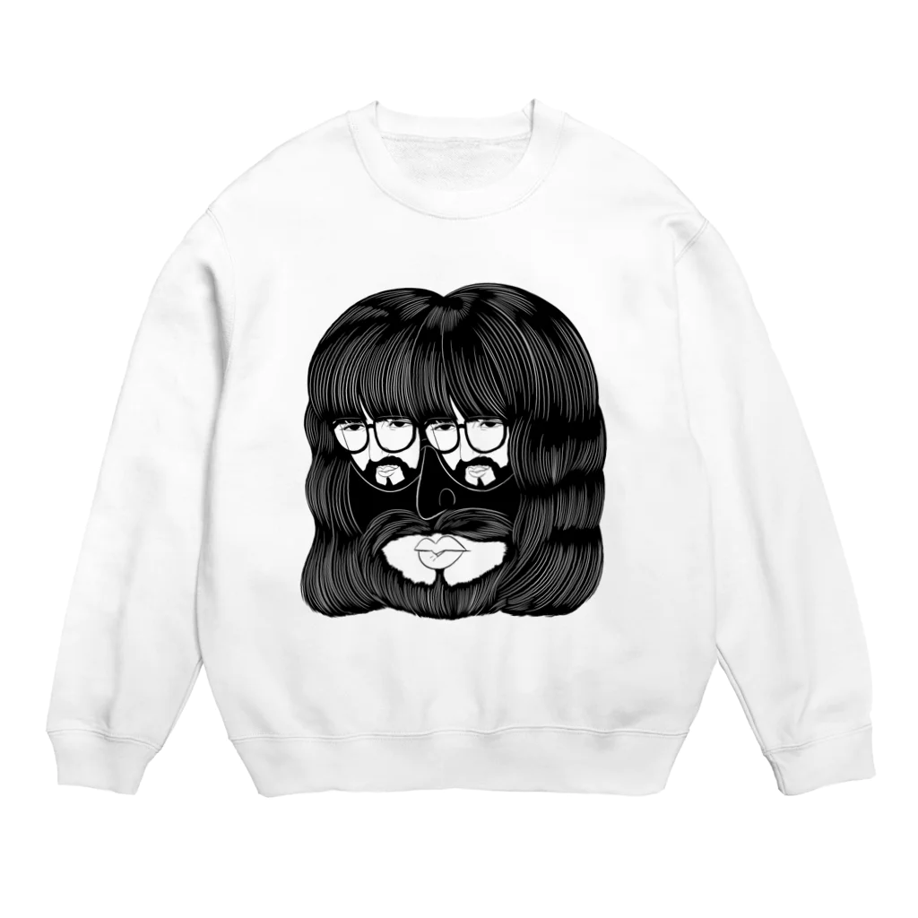 なかむらしんたろうを拡張する展示 vo.2のposter_goods Crew Neck Sweatshirt