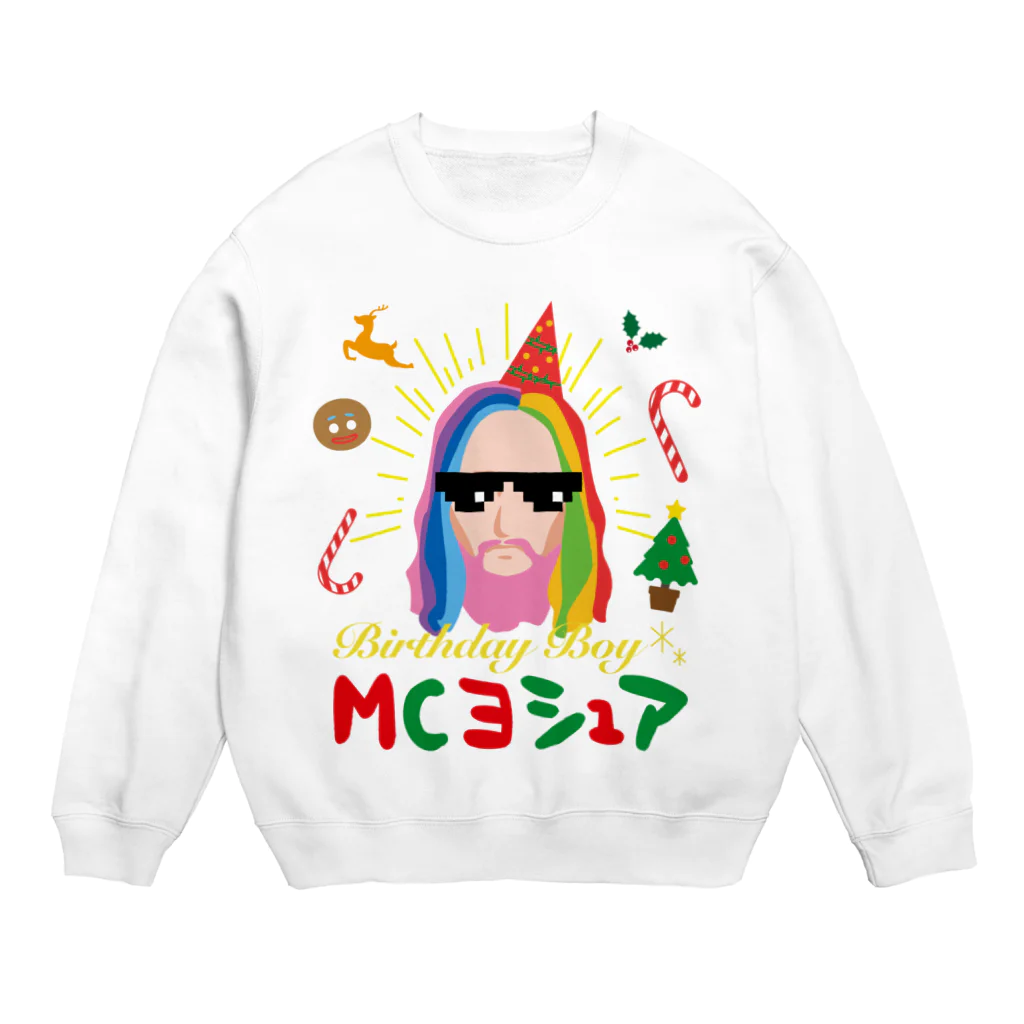 RIYA DAZOのMCヨシュア(Riya White) Crew Neck Sweatshirt