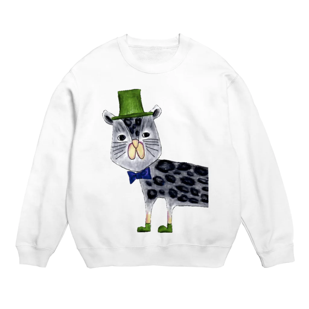 prankids(プランキッヅ)のクロヒョウさん Crew Neck Sweatshirt