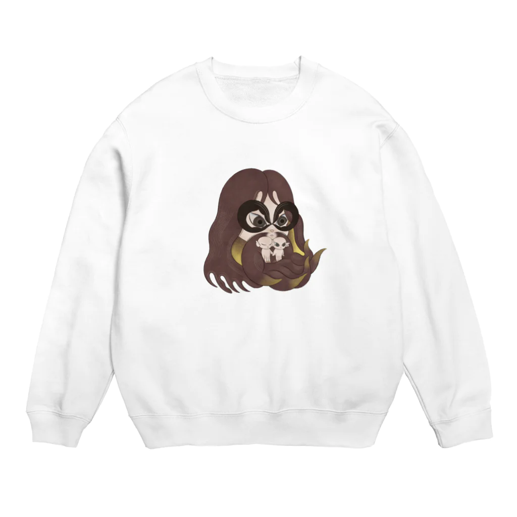 なかむらしんたろうを拡張する展示 vo.2の薬指ささく Crew Neck Sweatshirt