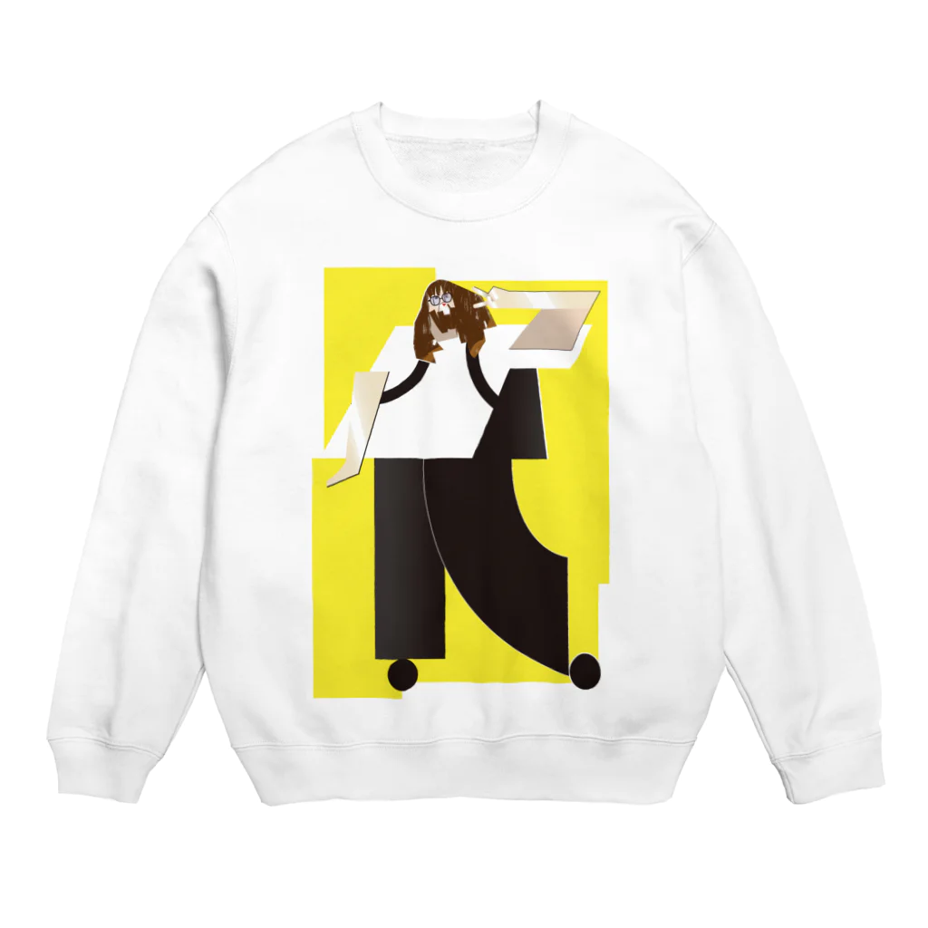 なかむらしんたろうを拡張する展示 vo.2のカワシマナオト Crew Neck Sweatshirt