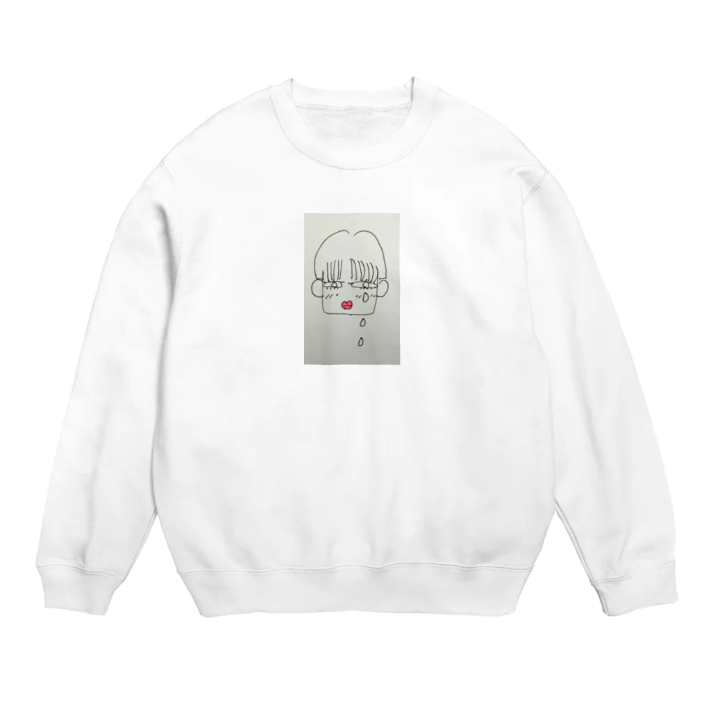 flowerの泣き虫 Crew Neck Sweatshirt