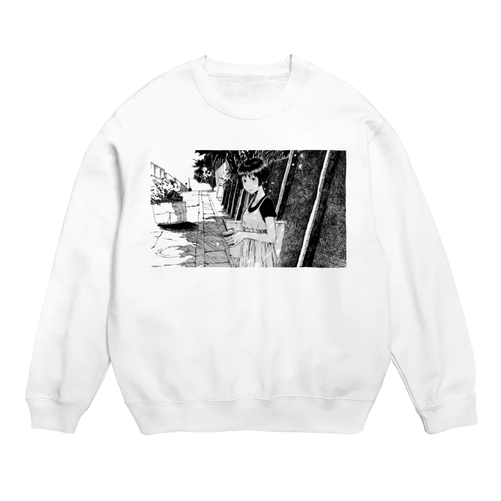 くぼたの中野　高架下 Crew Neck Sweatshirt