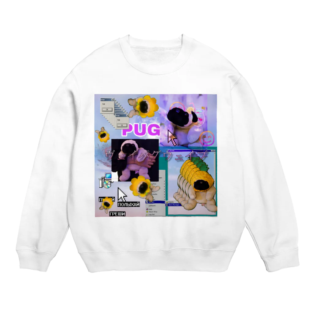 パグのvapugwave Crew Neck Sweatshirt