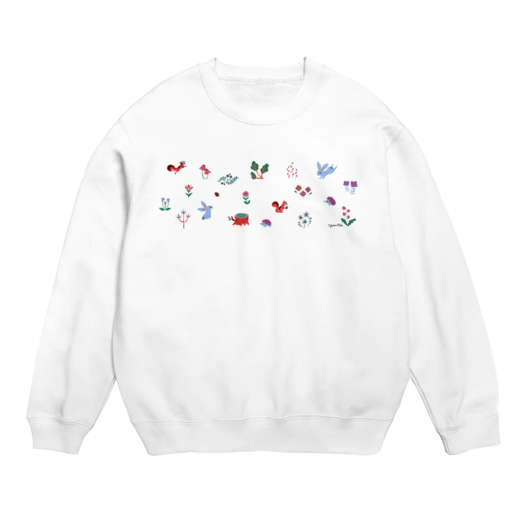 イラストレーター おおでゆかこのForest Crew Neck Sweatshirt