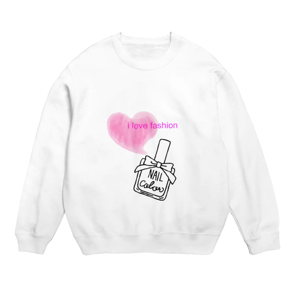 ❤️La Lune❤️のお洒落好き Crew Neck Sweatshirt