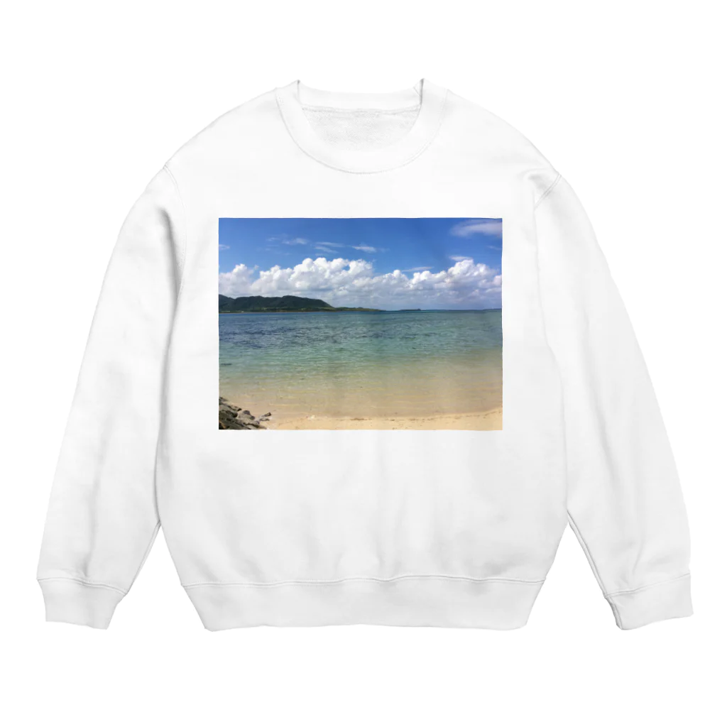 Shop Of Futureの竹富島の海 Crew Neck Sweatshirt