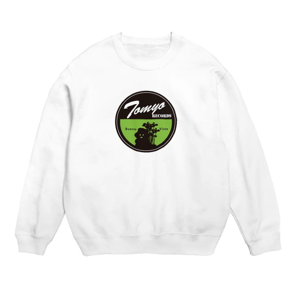 たかっし∵の豆苗レコード Crew Neck Sweatshirt