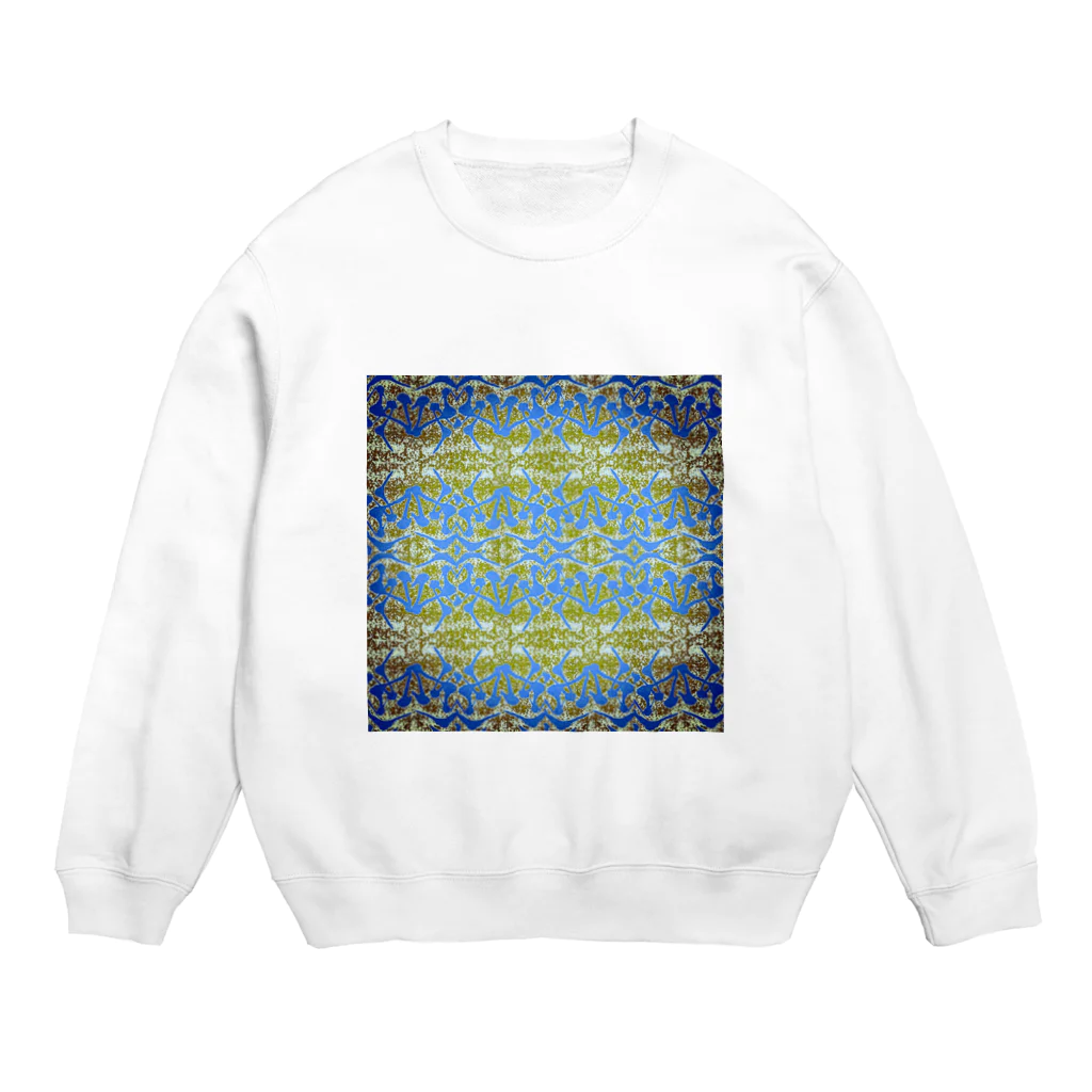 兎派のがらくた(万華鏡BLUE) Crew Neck Sweatshirt