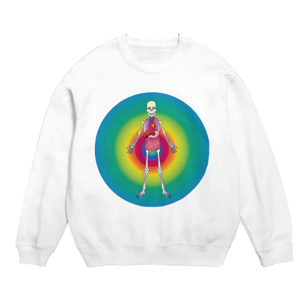 ハマダ ミノルの人体の神秘。 Crew Neck Sweatshirt