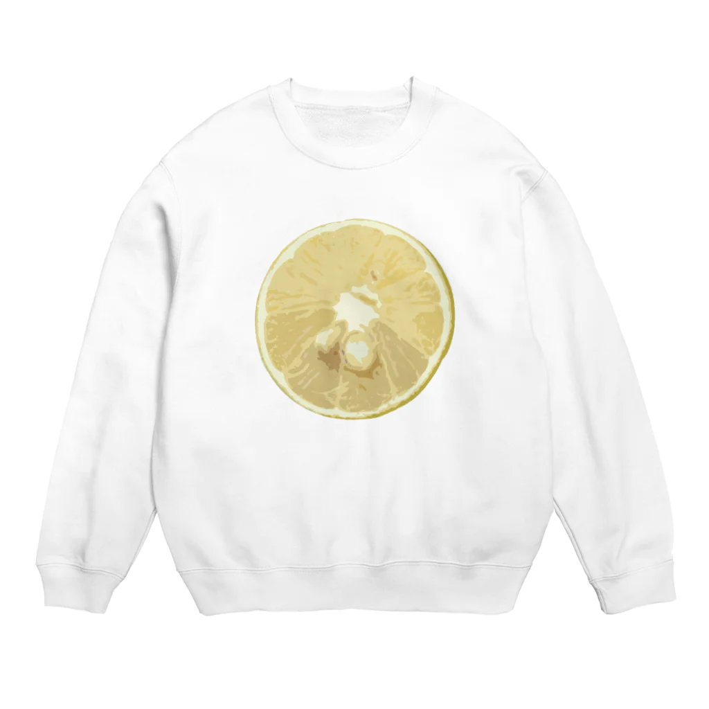 NORITAMAのLemon　レモン輪切り Crew Neck Sweatshirt