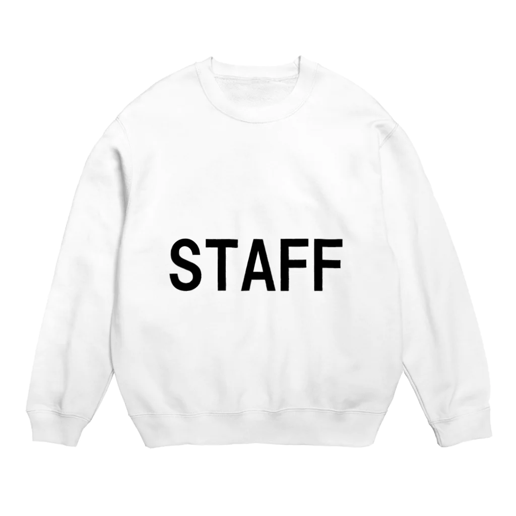 HYオンラインのSTAFF　黒 Crew Neck Sweatshirt