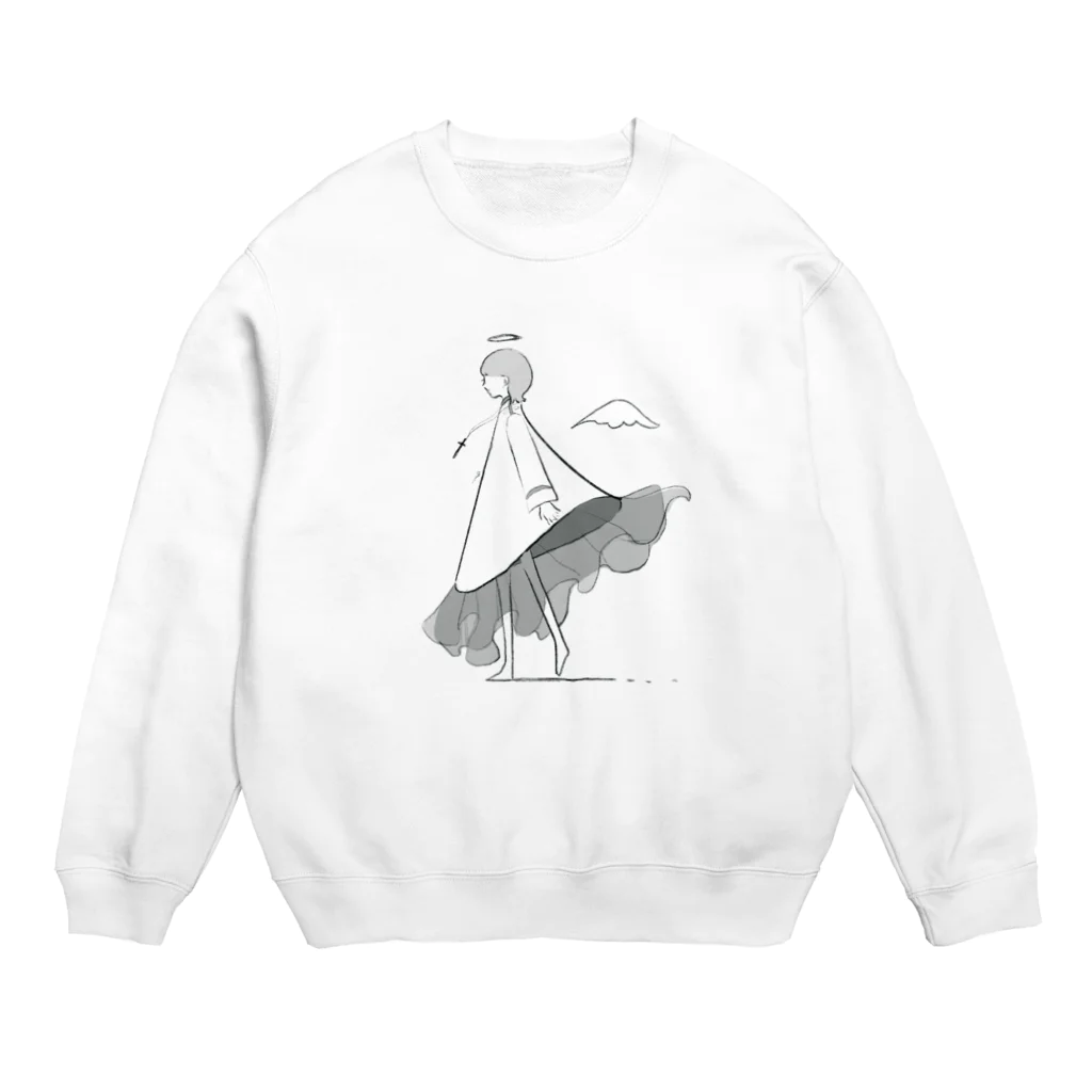 藻川湯畔の天使は死なぬのか Crew Neck Sweatshirt