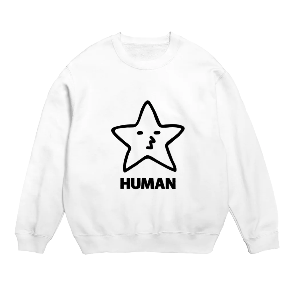 PokuStarのナンセンススター Crew Neck Sweatshirt